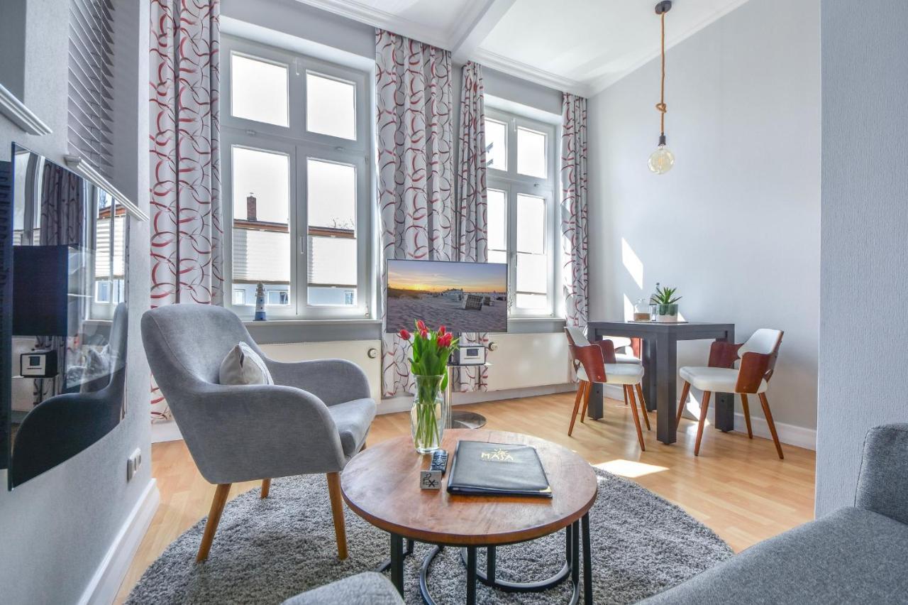 Villa Meeresblick Wohnung 1 제바트헤링스도르프 외부 사진